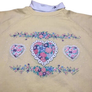 Vintage Gopher Sport Yellow Double Collared Turtleneck Pullover Sweatshirt- 2XL